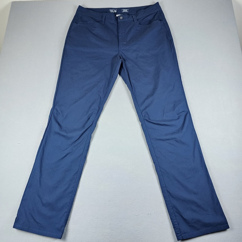 Mountain Hardwear AP Pant Mens 36x32 Blue 5-Pocket Moisture Wicking Reflective